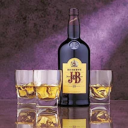 J&B Reserve Aged 15 Years, whisky escocés blended, 700 ml
