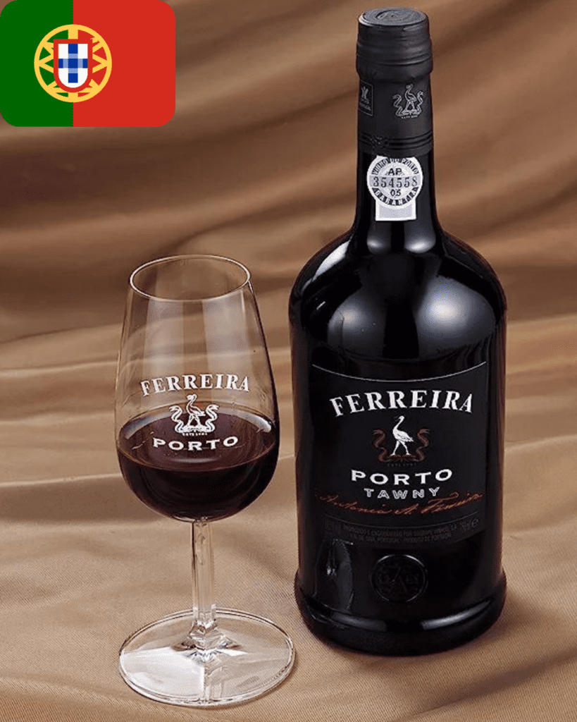 Porto Ferreira, vino fortificado típico de Portugal
