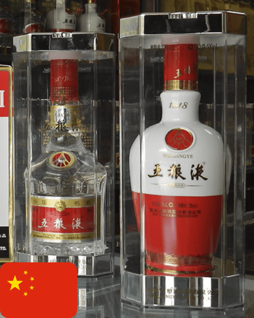 Moutai y Wuliangye son dos de las destilerías más conocidas de baijiu (licor blanco)
