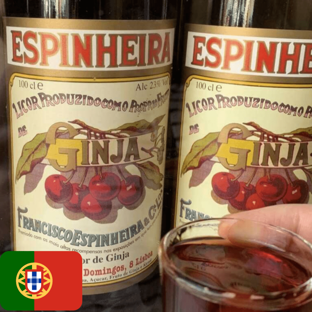 Ginjinha o ginja, bebida típica de Portugal
