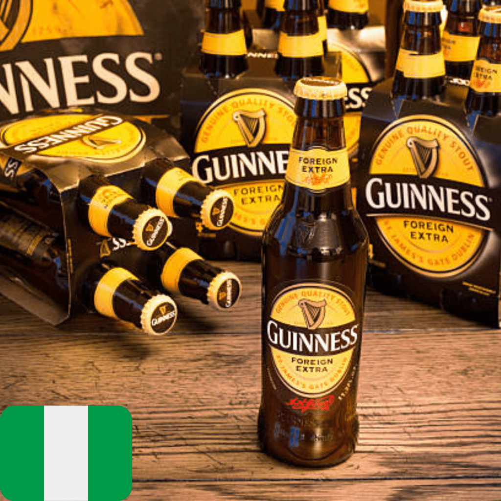 Cerveza más bebida en Nigeria
