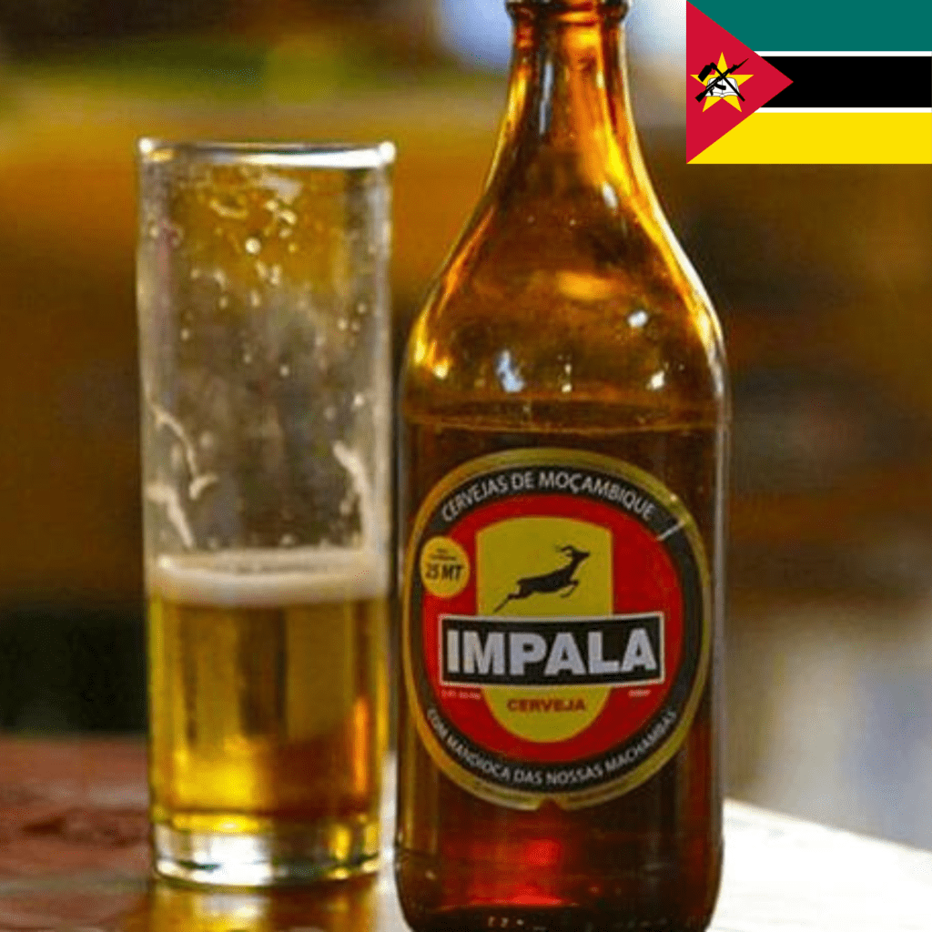 Impala, bebida típica de Mozambique