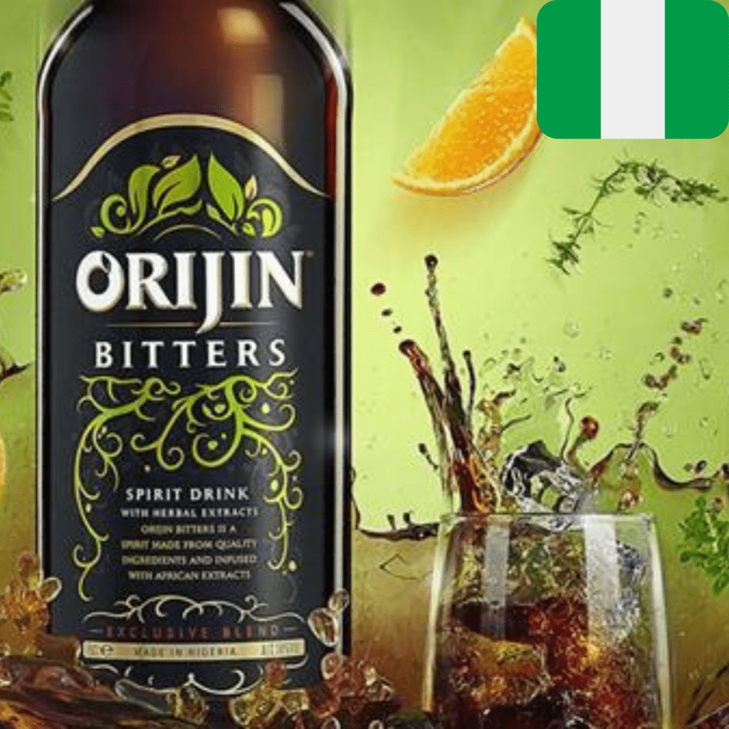 Orijin bitters, bebida típica de Nigeria