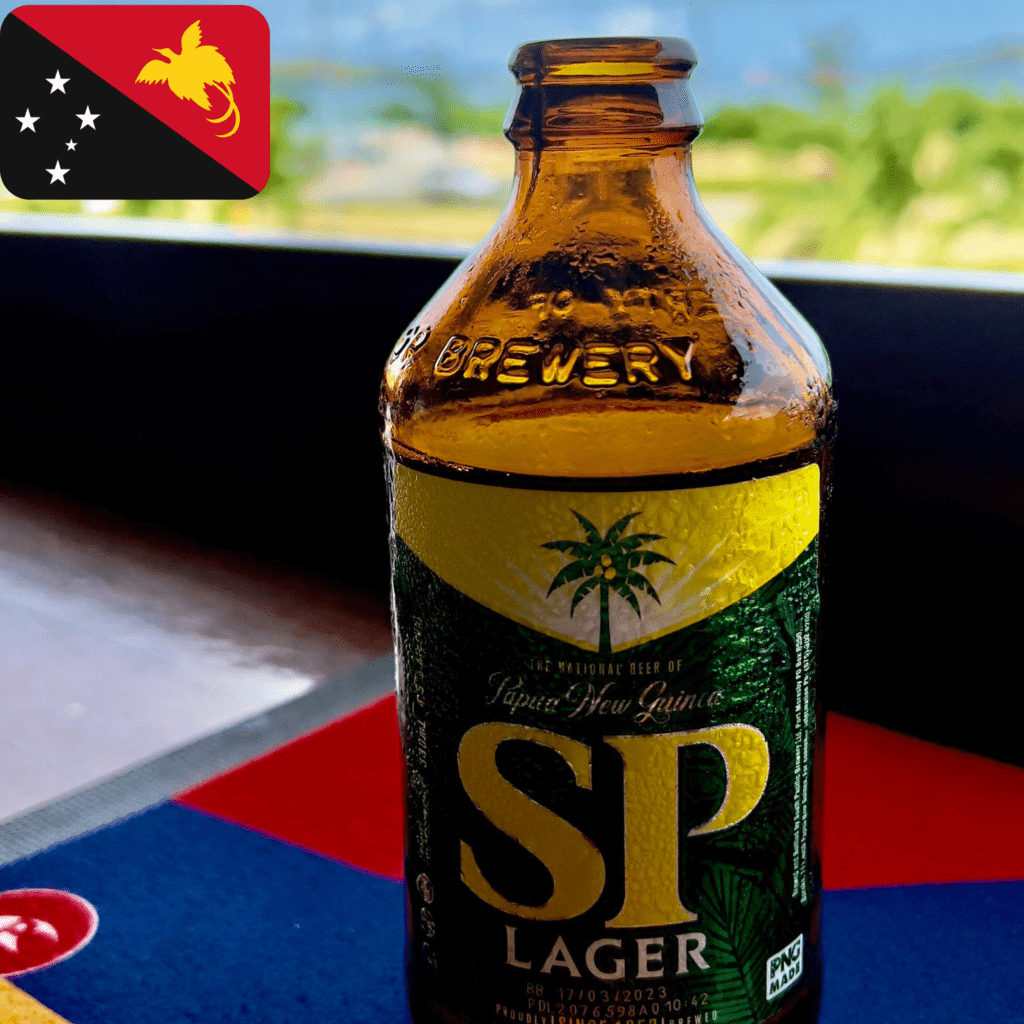 Cerveza típica de Papúa Nueva Guinea