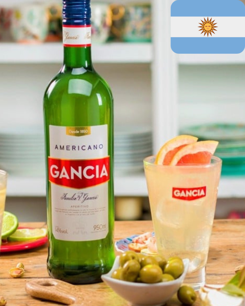 Americano Gancia, bebida típica argentina