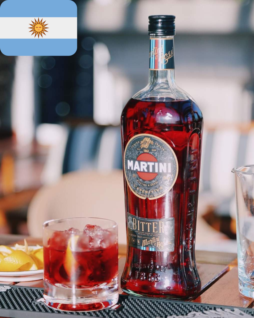 Martini Bitter, bebida típica en Argentina