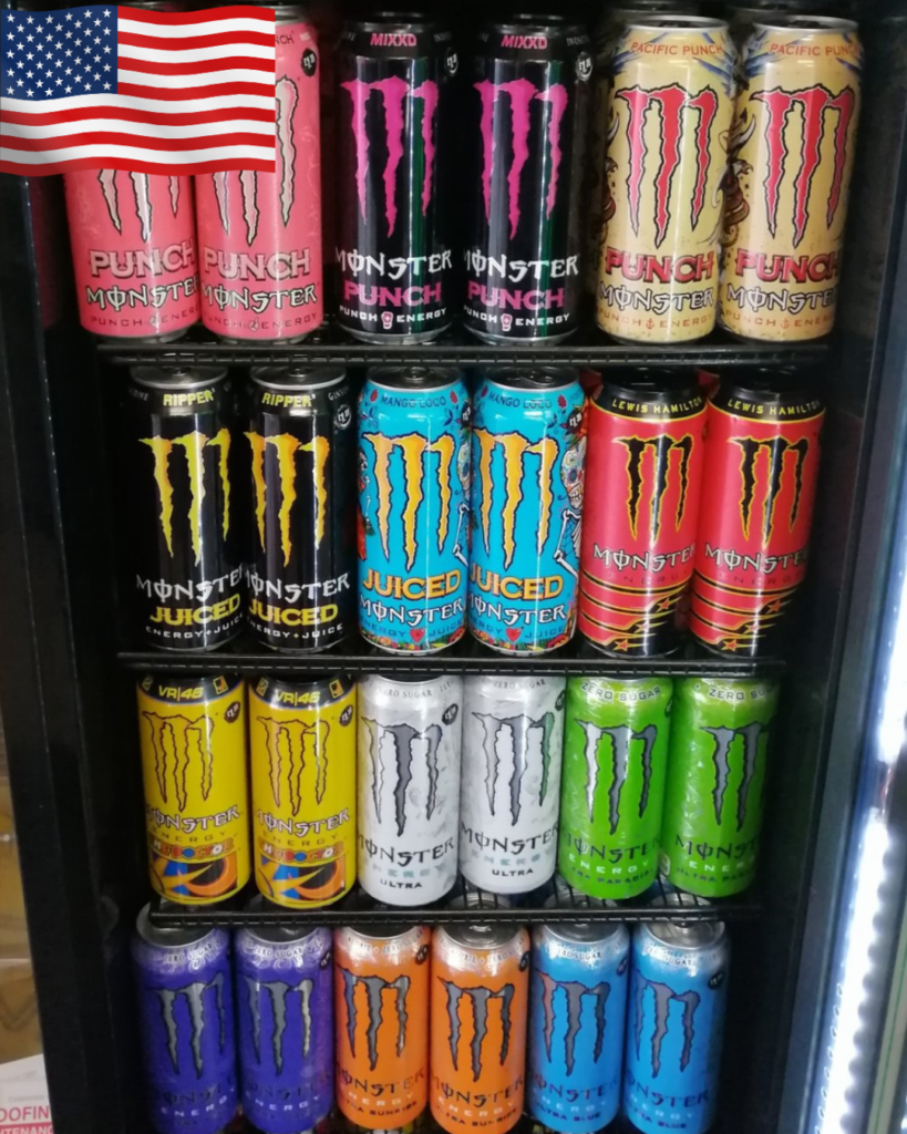 Gran variedad de sabores de Monster Energy