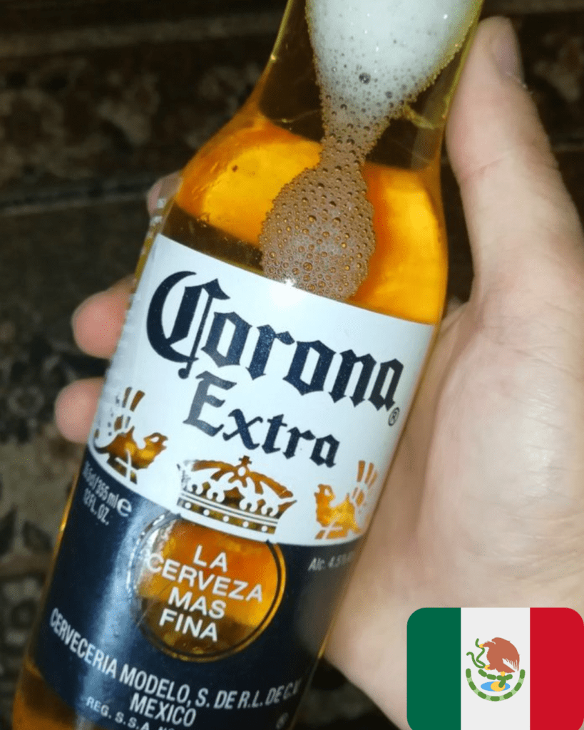 Cerveza Corona, bebida tradicional de México