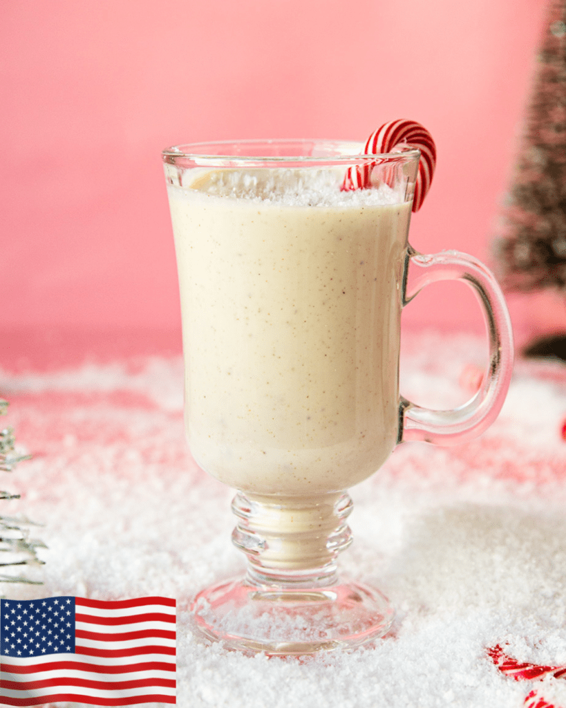 Eggnog, bebida tradicional estadounidense en épocas festivas