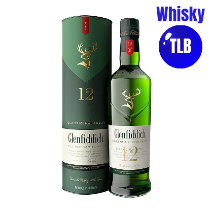 Glenfiddich 12 años Whisky escocés de malta, 70cl