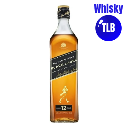 Johnnie Walker, Black label, Whisky escocés blended 12 años, 1 l
