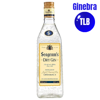 Seagram's Dry Ginebra Premium, 1L
