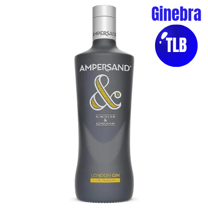 Ginebra premium Ampersand London Dry Gin - 1 botella de 70 cl
