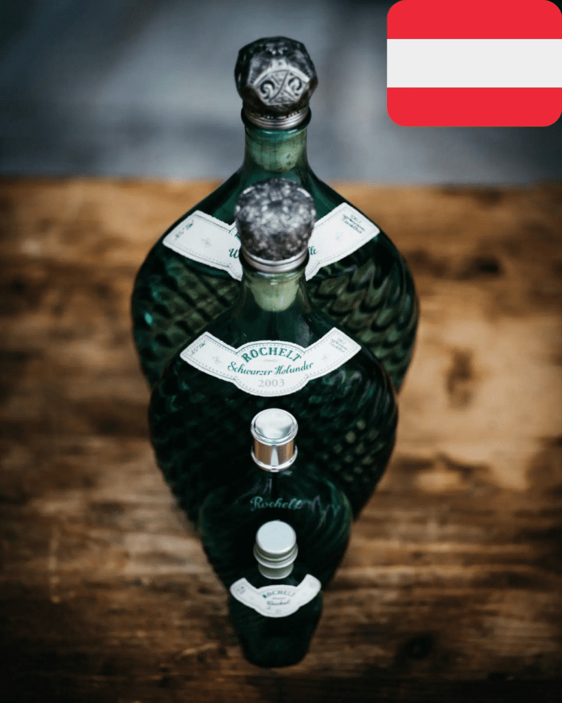 Rochelt Gravensteiner es el licor (schnaps) más distinguido en Austria