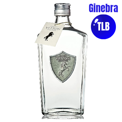 Spirito Vetton- Ginebra Premium Artesanal Extra Dry de cinco destilaciones – Botella de 70 cl - Mejor Ginebra Española por Segundo Año Consecutivo
