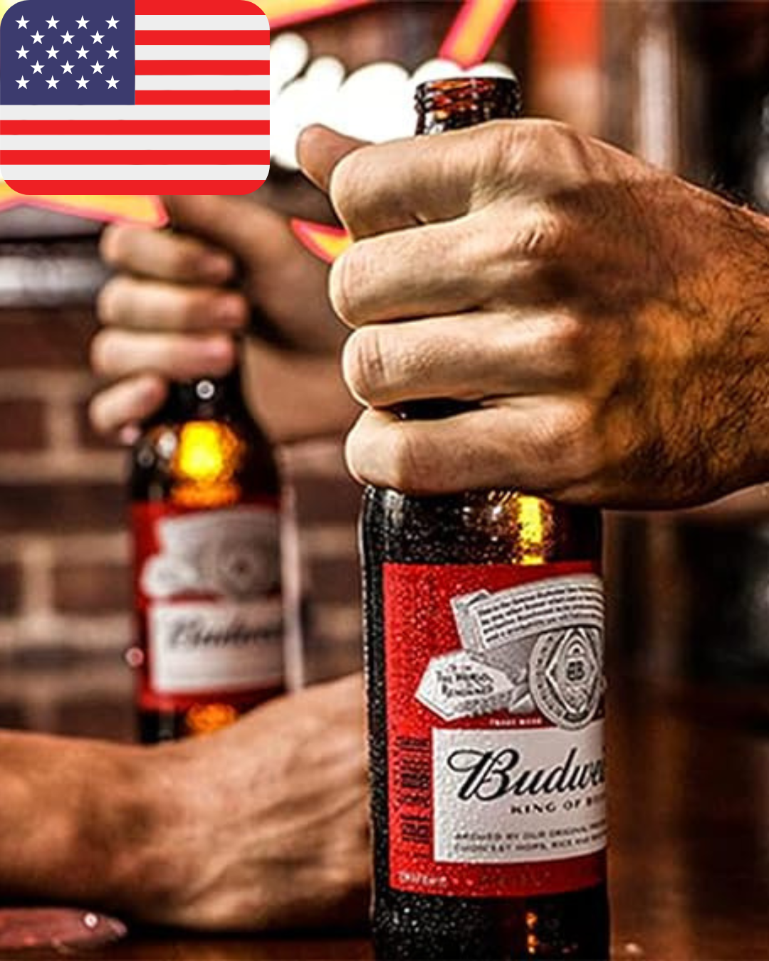 La cerveza más vendida en EEUU, Budweiser